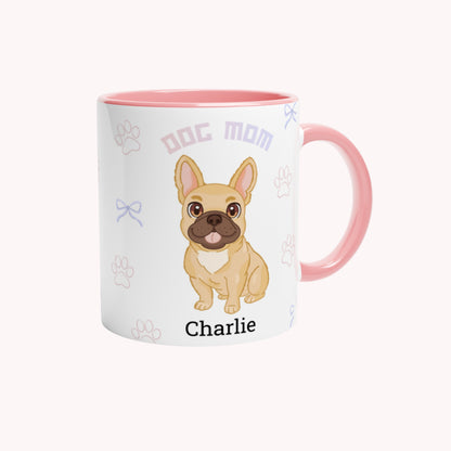 Dog Mom - Personalized Custom Mug