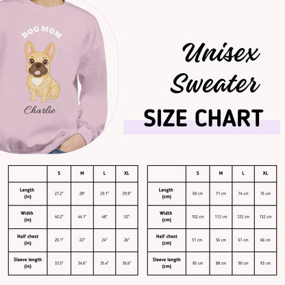 Dog Mom - Personalized Custom Sweatshirt