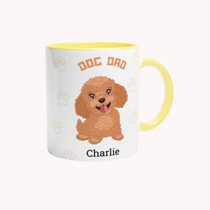 Dog Dad - Personalized Custom Mug