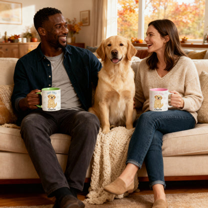 Dog Dad - Personalized Custom Mug