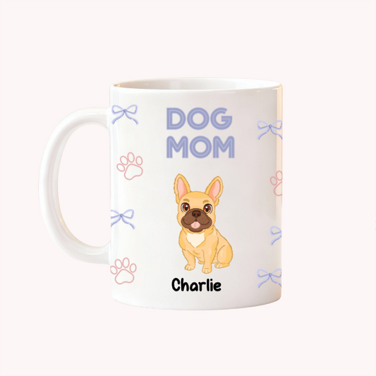 Dog Mom - Personalized Custom Mug