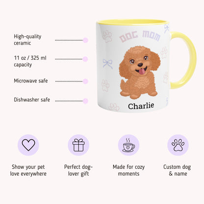 Dog Mom - Personalized Custom Mug