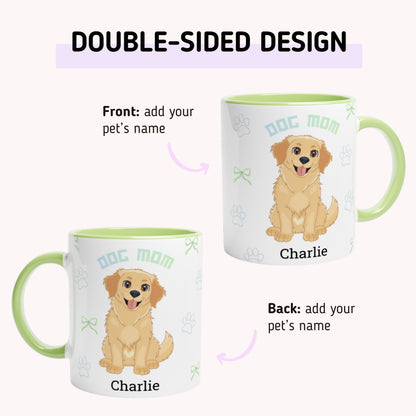 Dog Mom - Personalized Custom Mug
