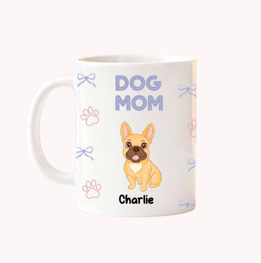 Dog Mom - Personalized Custom Mug
