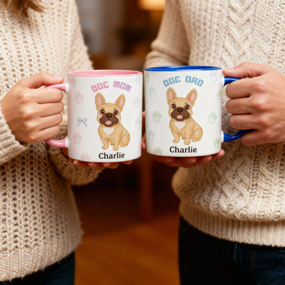 Dog Dad - Personalized Custom Mug